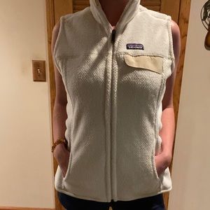 Patagonia white vest